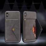 Wholesale iPhone 8 Plus / 7 Plus Clip On Pocketbook Armor PU Leather Case (Black)